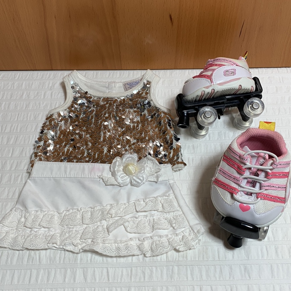 Disco Roller Skating Outfit for Build-a-Bear